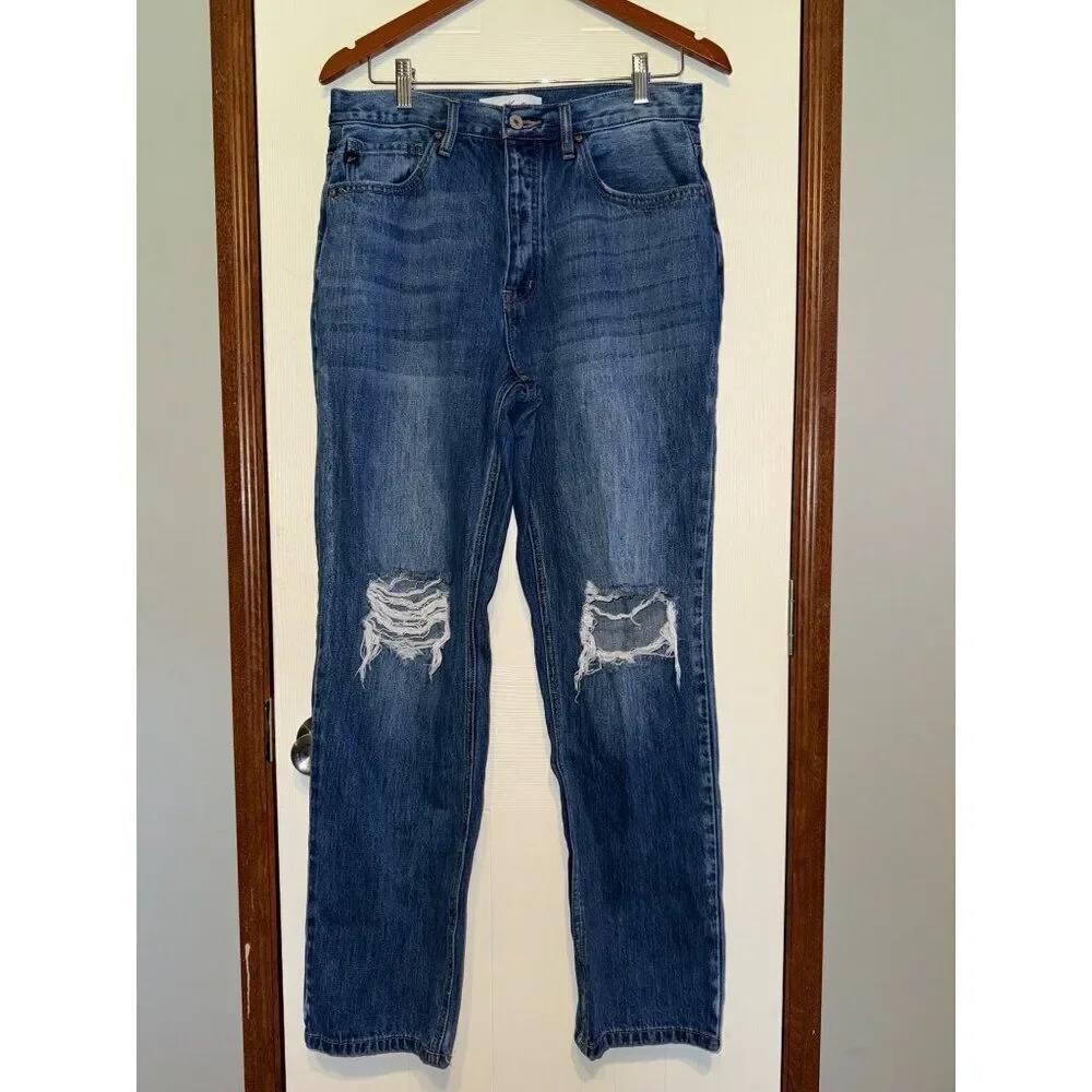 Kancan Dixon Ultra High Rise 90's Boyfriend Jeans Size 11/30 - Picture 3 of 14